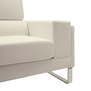 Καναπές Shea 3 θέσεων Ivory 198x80x87 cm - Img 5