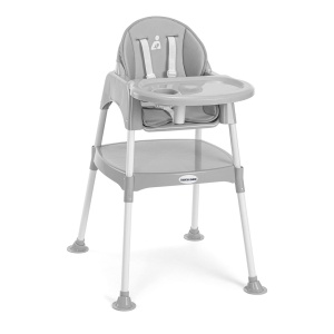 Καρέκλα για bebeluși 3 in 1 Γκρι 86x55 cm