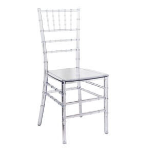 Καρέκλα κήπου Tiffany transparent PC 38.5x46x88 cm