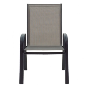 Καρέκλα κήπου chair Μαύρο - Γκρι - Img 4