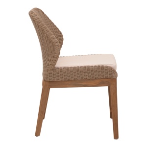 Καρέκλα κήπου Swinton Boho Pako World Natural 53x63x86 cm - Img 3