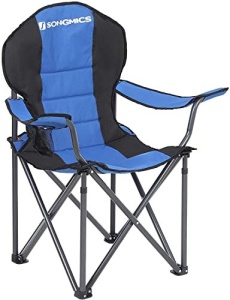 Καρέκλα camping, Songmics, Μπλε-Γκρι, 92x57x104 cm - Img 2