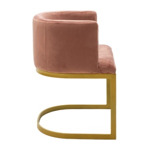 Καρέκλα Viv Dry Rose - Gold - Img 3