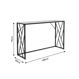 Κονσόλα Ivy Walnut 120x35x75 cm - Img 5
