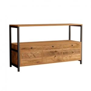 Κονσόλα Nero v2 Walnut-Μαύρο - Img 3