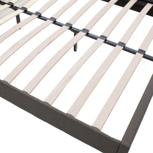 Κρεβάτι διπλό 150x200 cm Nevil 3134 Σκούρο Γκρι - Img 8