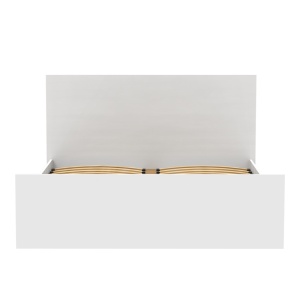 Κρεβάτι διπλό Toscana Pako World Λευκό 160x200x20 cm - Img 3