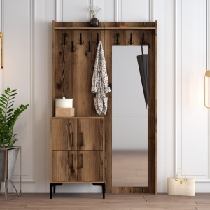 Κρεμάστρα Εισόδου Berlin BC - Walnut