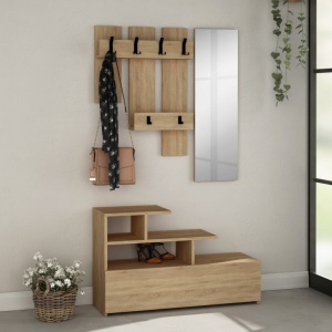 Κρεμάστρα Εισόδου Vesty - Oak, Oak