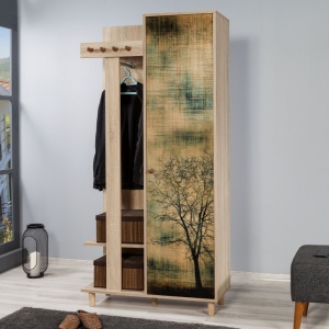 Κρεμάστρα Garmanto90-729 Sonoma Oak