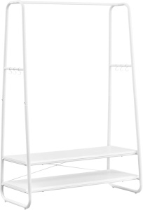 Κρεμάστρα Vasagle Λευκό 100x45x160 cm