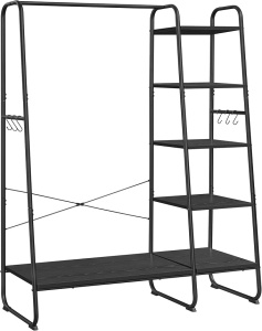 Κρεμάστρα Vasagle Σκούρο Καφέ 120x45x160 cm