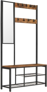 Κρεμάστρα Vasagle Καφέ 98x36x185 cm