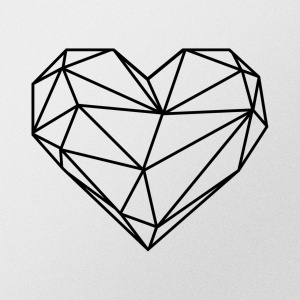 Μεταλλικός πίνακας Heart Μαύρο 47x40 cm - Img 4
