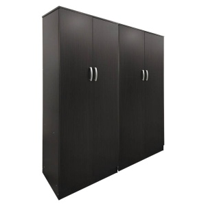 Ντουλάπα με 4 Πόρτες, Athos I, V1, Wenge, 160x42x180 cm - Img 2