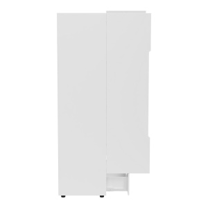 Ντουλάπα με doua Πόρτες Afina Pako World Λευκό 100x57x213 cm - Img 5