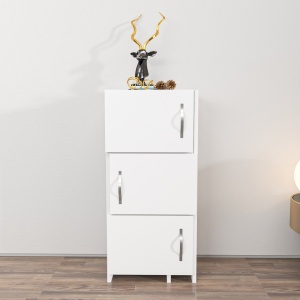 Ντουλάπα multifuncțional Anna Λευκό 65x89.8x31.5 cm - Img 4
