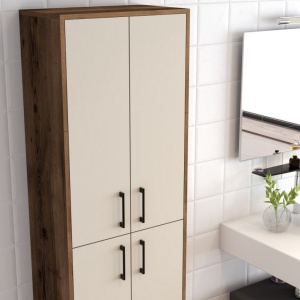 Ντουλάπι Μπάνιου Berlina Walnut-Cream - Img 4