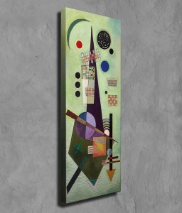 Πίνακας καμβά PC189 Πολύχρωμο 30x80 cm