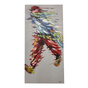 Πίνακας καμβά Walking 70x3x140 cm