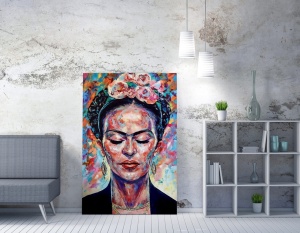 Πίνακας καμβά WY233 Πολύχρωμο 50x70x0.2 cm