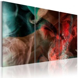 Πίνακας - Drifting colors 90x60 cm