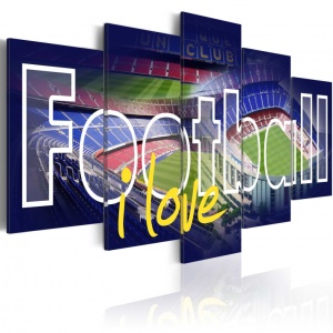 Πίνακας - Football My Love 200x100 cm