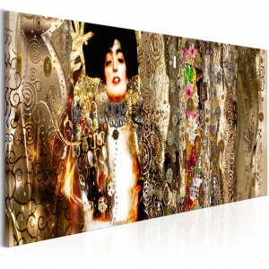 Πίνακας - Judith and Flowers (1 Part) Narrow 120x40 cm