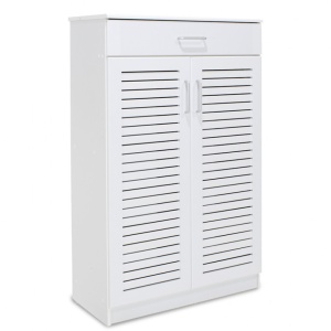Παπουτσοθήκη Sante 20 Ζευγάρια Λευκό 80x37x123 cm