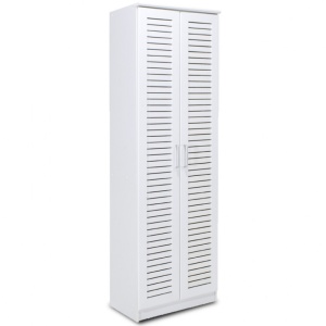 Παπουτσοθήκη Sante 21 Ζευγάρια Λευκό 60x37x183 cm