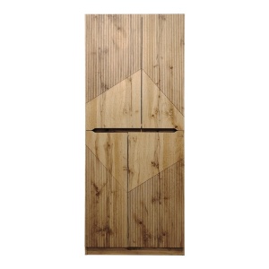 Παπουτσοθήκη Kebell Natural 71x41.5x180.4 cm - Img 3