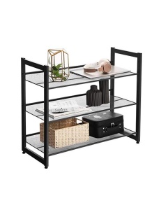Παπουτσοθήκη, Songmics, LMR03B, 12 ζευγάρια, Μέταλλο, 62 x 30 x 74 cm - Img 4
