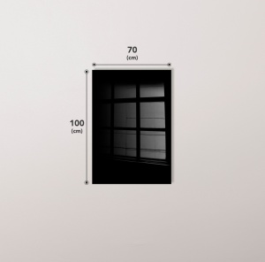 Πίνακας από σκληρυμένο γυαλί UV Πολύχρωμος 70x100 cm - Img 7