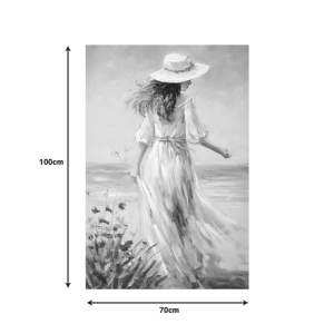 Πίνακας καμβά Avra E Inart, Pako World, 60x3x90 cm - Img 2