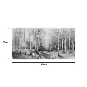 Πίνακας καμβά Fortree Inart, Pako World, 120x3x60 cm - Img 2