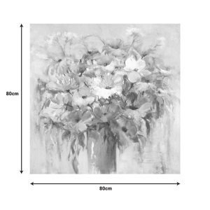 Πίνακας καμβά Spino II 80x3x80 cm - Img 2