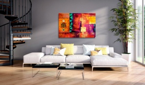 Πίνακας - Abstract Chaos 60x40 cm - Img 2