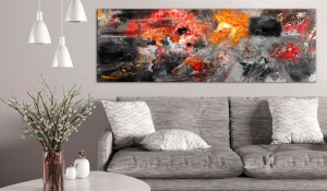 Πίνακας - Bloody Battle 120x40 cm - Img 2