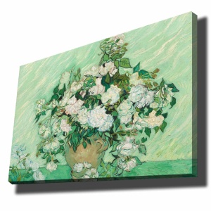 Πίνακας Camellia Dawn Πολύχρωμο 70x100 cm - Img 2