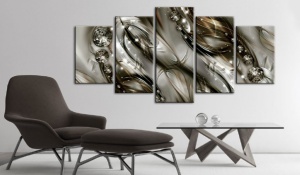 Πίνακας - Cosmic Swirls 200x100 cm - Img 2