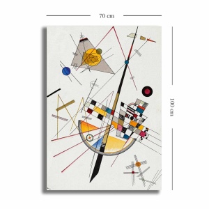 Πίνακας Creative Palette Πολύχρωμο 70x100 cm - Img 3