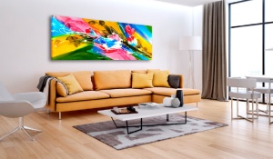 Πίνακας - Emotion of Summer 135x45 cm - Img 2