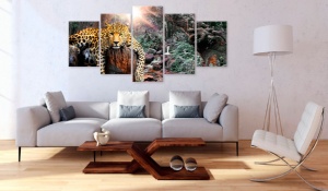 Πίνακας - Leopard Relaxation 200x100 cm - Img 2