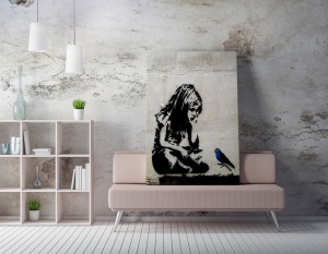 Πίνακας WY49 Πολύχρωμος 50x70x2 cm - Img 2