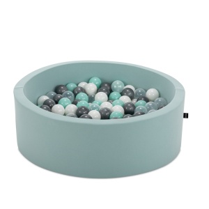 Πισίνα με μπαλάκια Bubble Pop 200 v1 Μέντα 85x85x30 cm