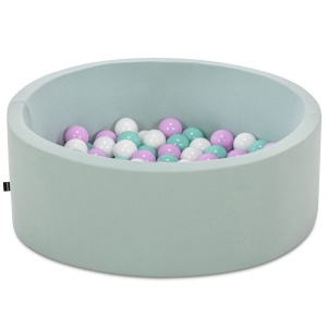 Πισίνα με μπαλάκια Bubble Pops v1 Μέντα 85x85x30 cm