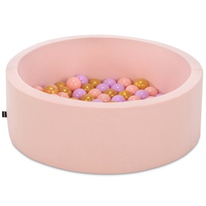 Πισίνα με μπαλάκια Bubble Pops v5 Ροζ 85x85x30 cm