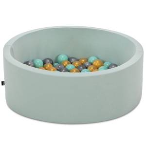 Πισίνα με μπαλάκια Bubble Pops v8 Μέντα 85x85x30 cm
