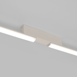 Πλαφονιέρα LED Lagom, Μπεζ, 4000K, 181x4x7 cm - Img 6