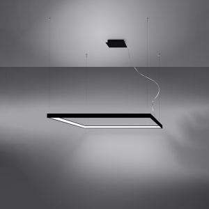 Πολυέλαιος LED Nelya, Μαύρος, 4000K, 110x110x150 cm - Img 3
